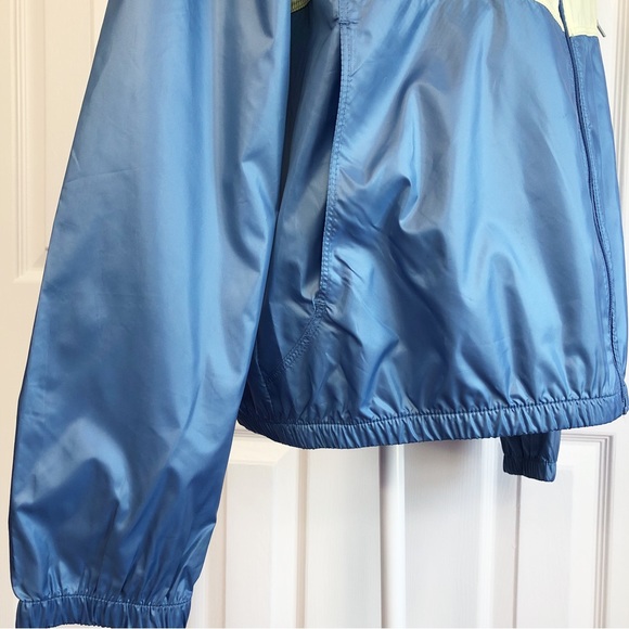 Columbia Light Yellow & Blue Colorblock Morning View Windbreaker Medium - Picture 10 of 16
